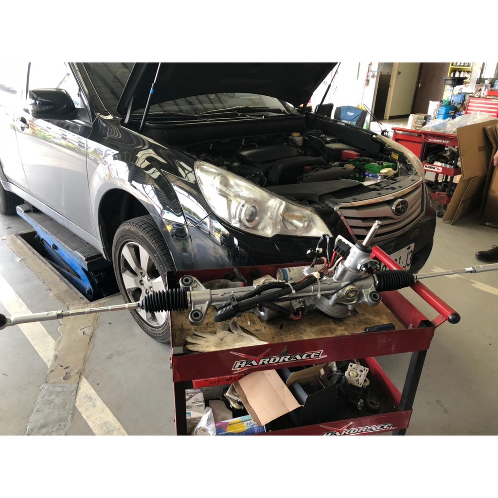 世茂嚴選 SUBARU  OUTBACK  原廠方向機 全新品  現貨供應中 實車安裝照