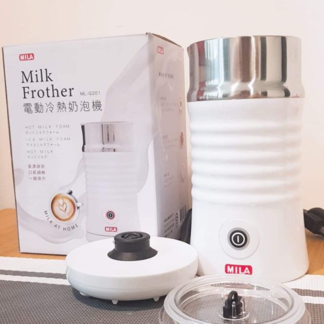MILA 電動奶泡器 不銹鋼塗層 英國Strix溫控器 冷熱奶泡機