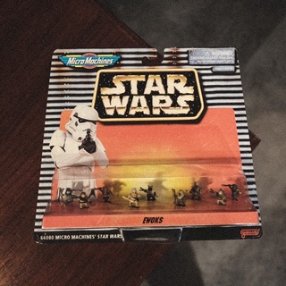 Myu - 迪士尼 Star Wars 星際大戰 Micro Machines Ewoks 吊卡 公仔 擺飾 收藏