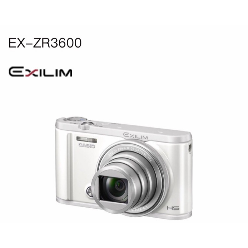 ❤️二手❤️ CASIO EX-ZR3600 白色相機
