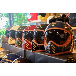 免運&分期0利率 GU CAMP騎士部品 EVO 內墨鏡 咖啡皮革 復古 老味 山車帽 安全帽 復古六色 全色系