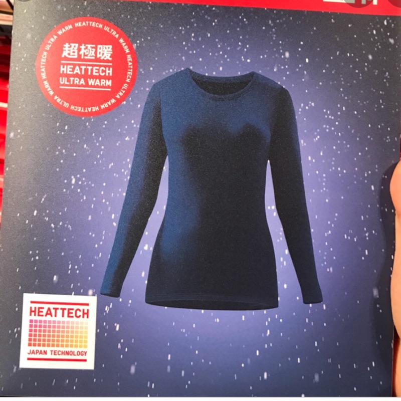 ⚡️最後現貨當日寄⚡️Uniqlo超級暖 女Heattech Ultra warm 2.25倍 發熱衣 圓領