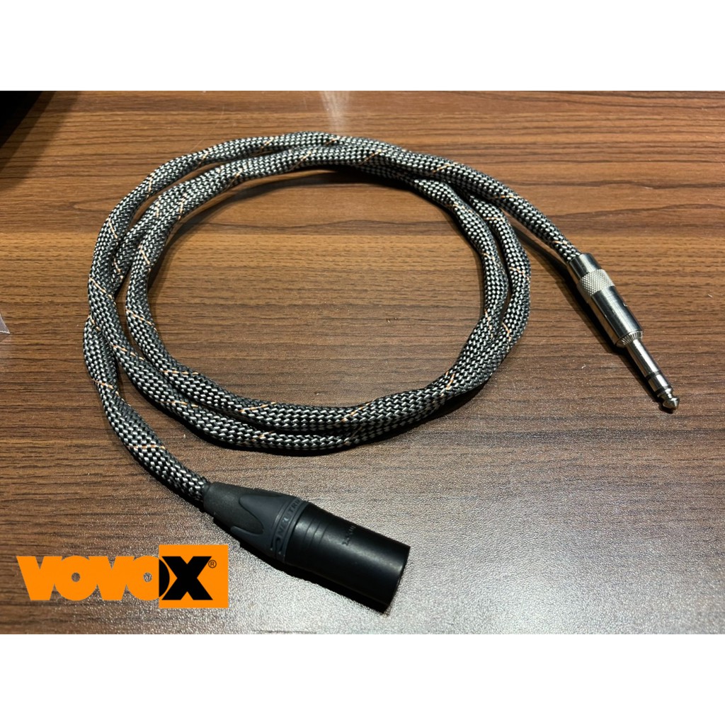手工自製 瑞士 VOVOX Sonorus Protect A XLR-TRS 高品質 監聽喇叭線【又昇樂器.音響】