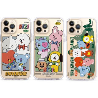 GARMMA 宇宙明星BT21 iPhone13 手機殼 13Pro 13ProMax 二合一四角防摔保護套