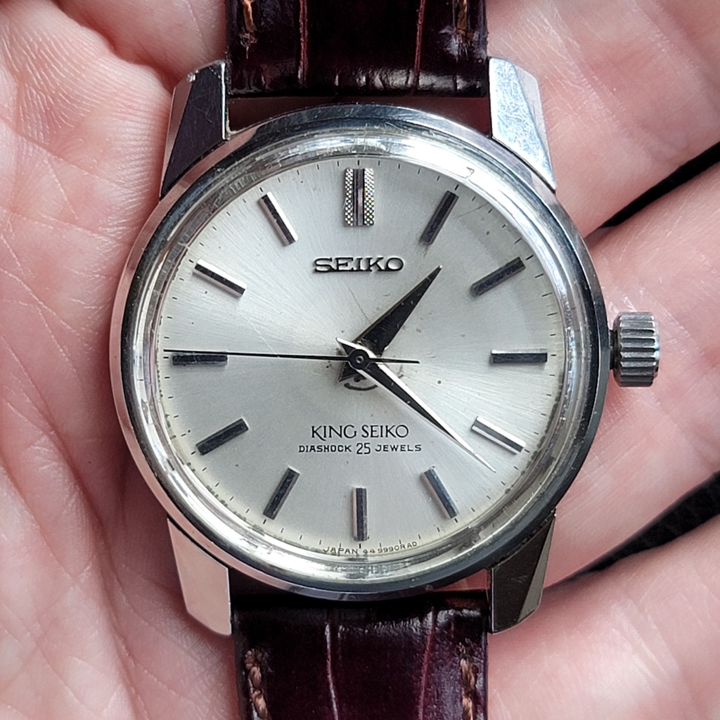 1964 King Seiko 44KS 44999  洗油 +4每日秒誤差 美麗機芯 古董機械錶 精工 44-9990