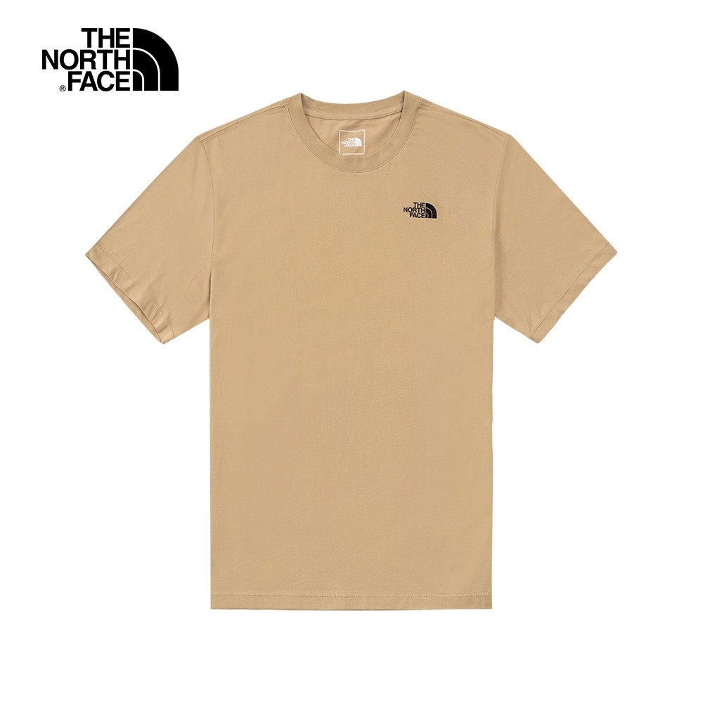 The North Face SS21 GRAPHIC TEE 男/女 短袖上衣 卡其 NF0A5JTTH7E