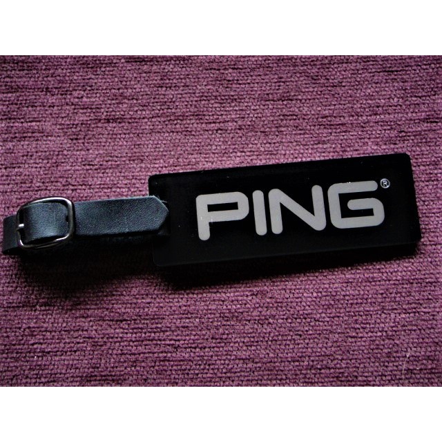 ~海賊王GOLF~ 二手球桿 全新商品 PING GOLF JP 個性化 (空白) 球袋 銘牌 名牌 吊牌 高爾夫球