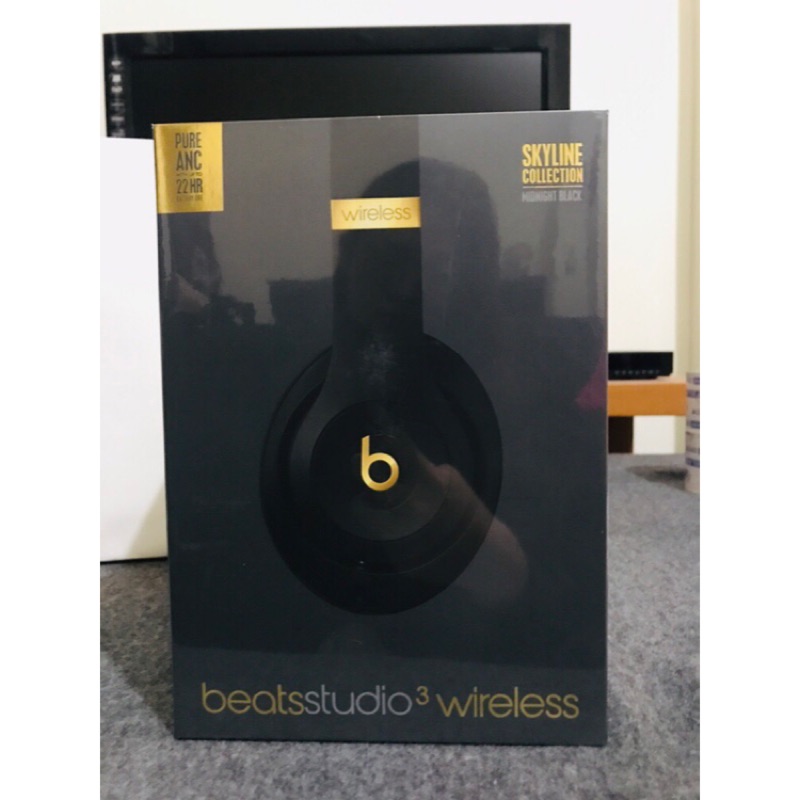 Beats studio 3 wireless 頭戴式耳機 午夜黑 全新未拆封 正版 Apple 門市購入