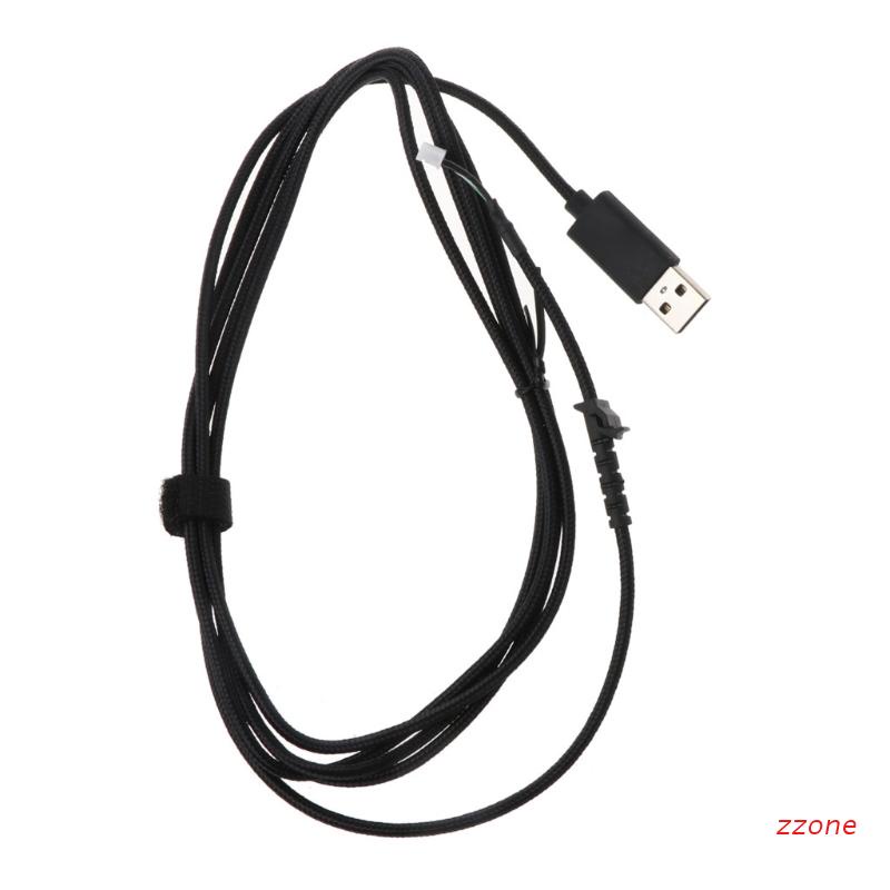 Zzz USB 鼠標線,2.2 M USB 鼠標線電纜更換維修部件,兼容羅技 G502 Hero 鼠標