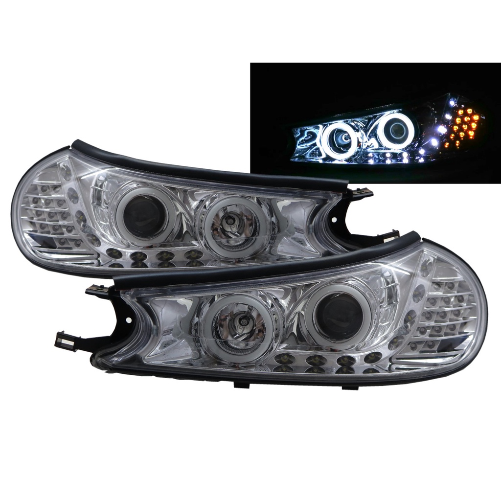 ﻿卡嗶車燈 適用於 FORD 福特 MONDEO MONDEO HC/HE 96-01 棉光圈 LED R8款 大燈