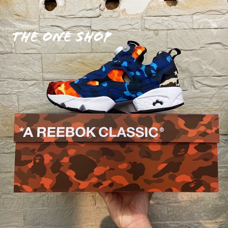 TheOneShop Reebok PUMP BAPE A BATHING APE 充氣 猿人 迷彩 Q47370