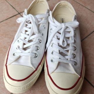 CONVERSE-低筒休閒鞋.帆布鞋-162065C-奶油頭-白色 CHUCK 70 基本款