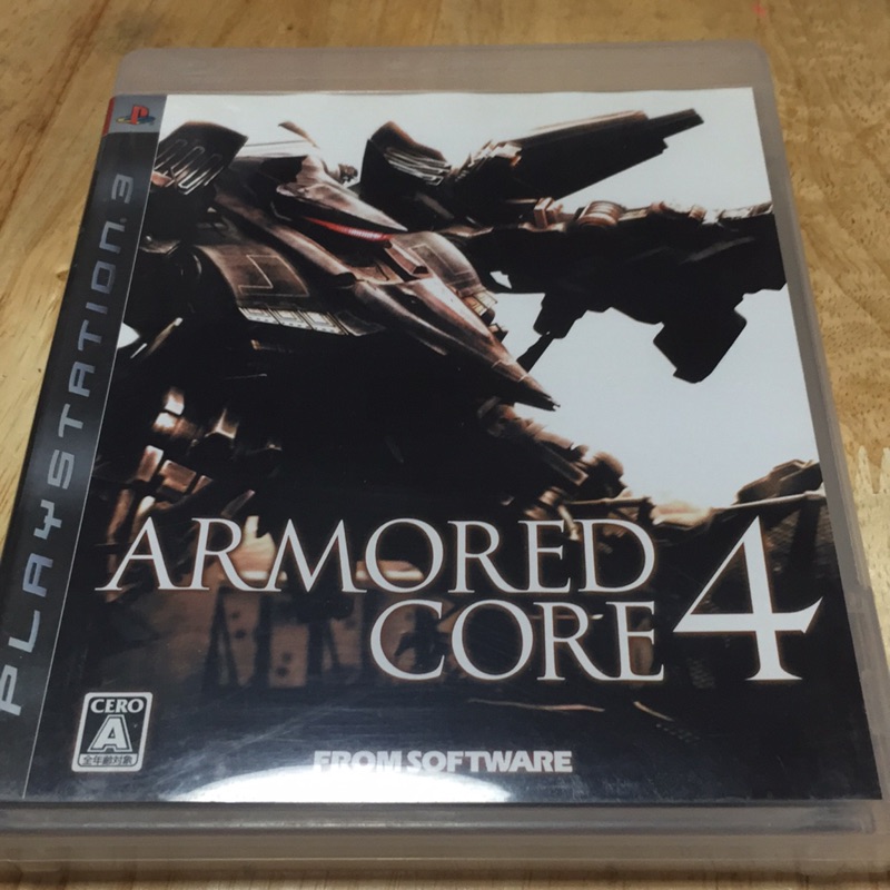 ｛胖｝Ps3遊戲-【日】機戰傭兵4 ARMORED CORE 4 盒書完整//賣編440