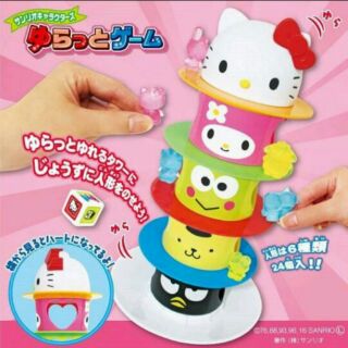 日本進口 三麗鷗 Hello Kitty 凱蒂貓 疊疊樂玩具