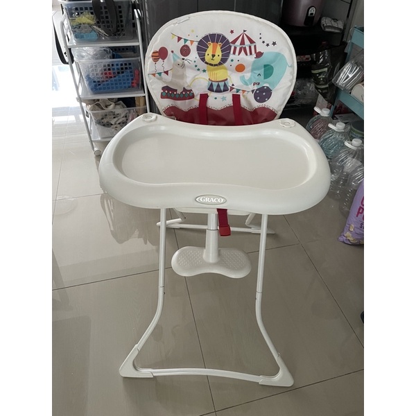（二手）Graco 簡便型高腳餐椅 Tea Time/寶寶椅/兒童用餐椅