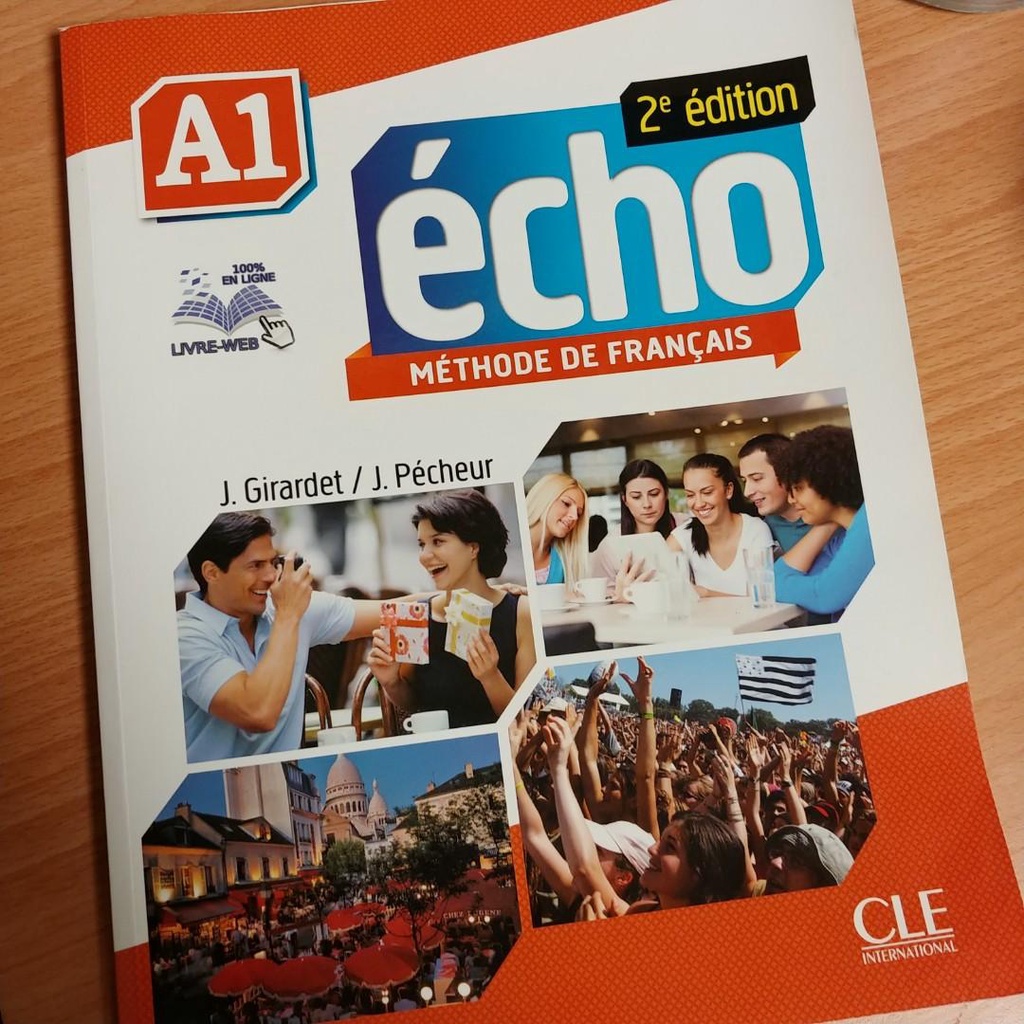 Echo A1 methode de francais第二版 附DVD 作業本