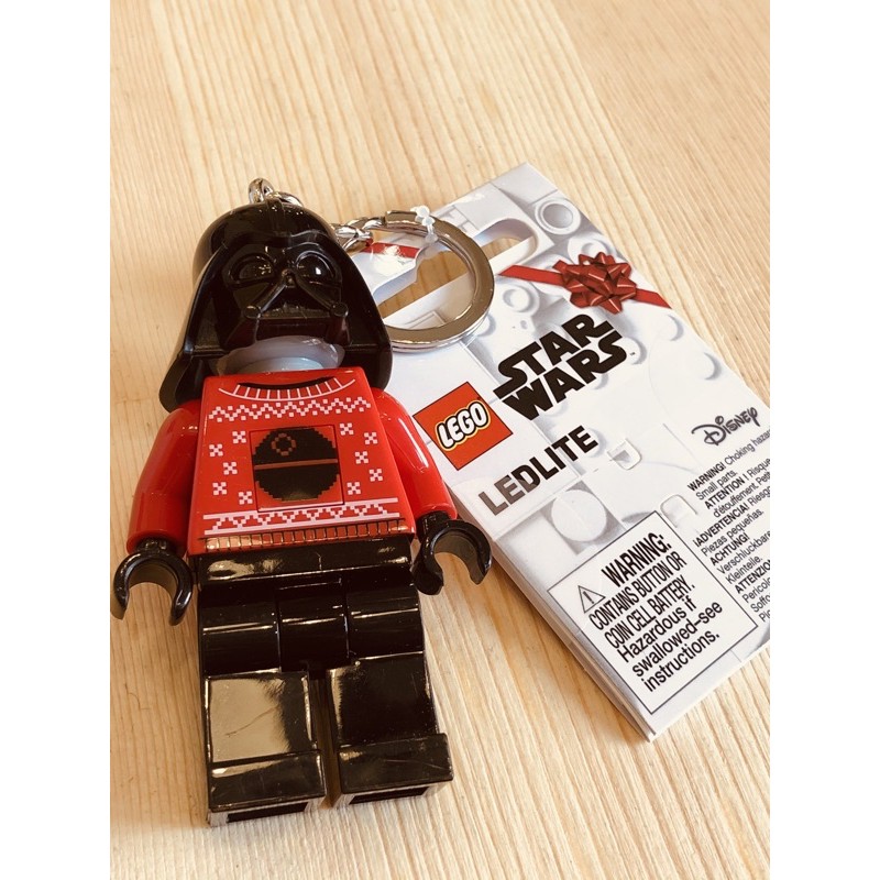 ［大王機器人］樂高 LEGO Ke173 led 星際大戰 毛衣達斯維達鑰匙圈燈 黑武士