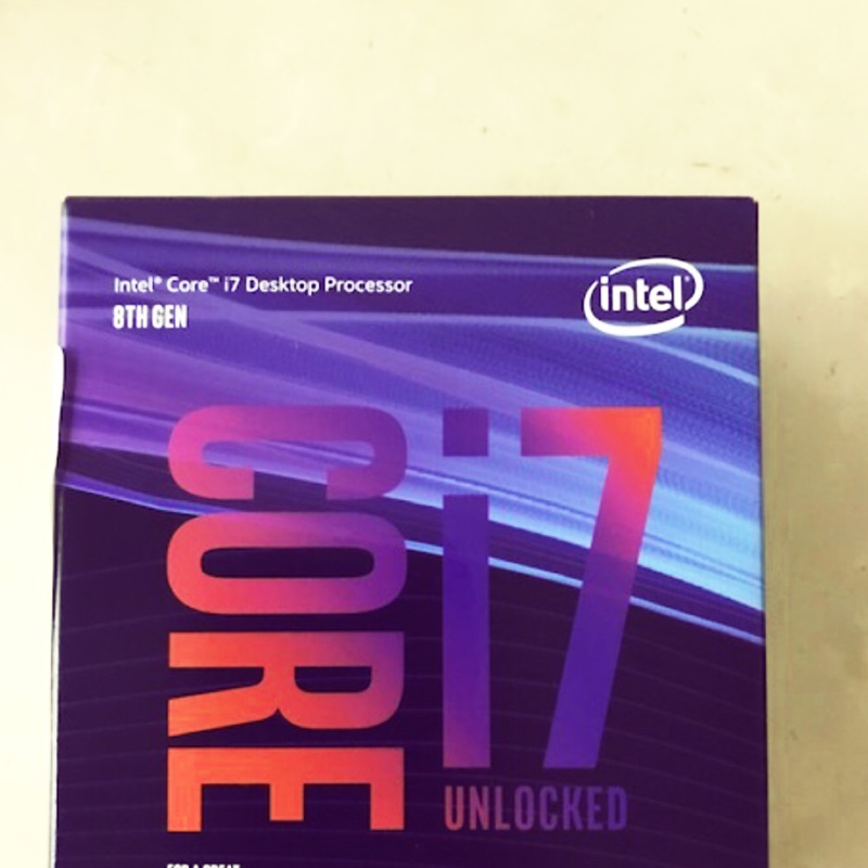 [聯強貨盒裝]Intel 第8代 Core i7-8700K