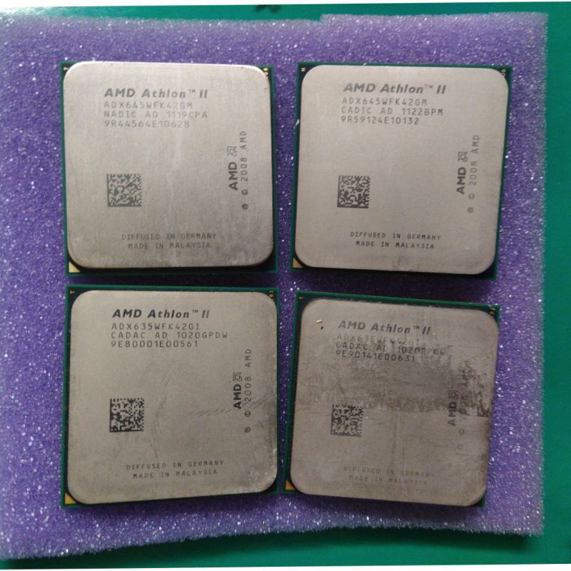 AMD CPU/FX 6100/X4 955/A10 5800四核心 CPU AM3/FM2腳位