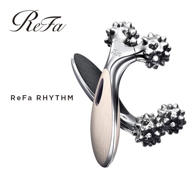 🇯🇵ReFa RHYTHM(米色)微電流面部提拉緊緻美容儀流星錘