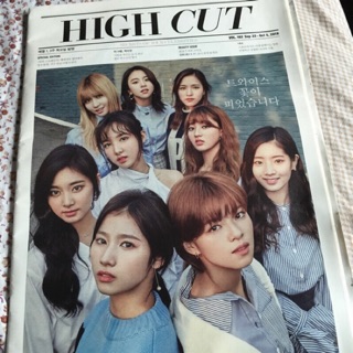 Twice 一輯 二輯 三輯 娜璉 Mina Sana Momo 子瑜 HIGH CUT 小卡 海報