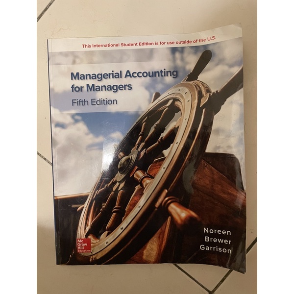 managerial accounting for managers