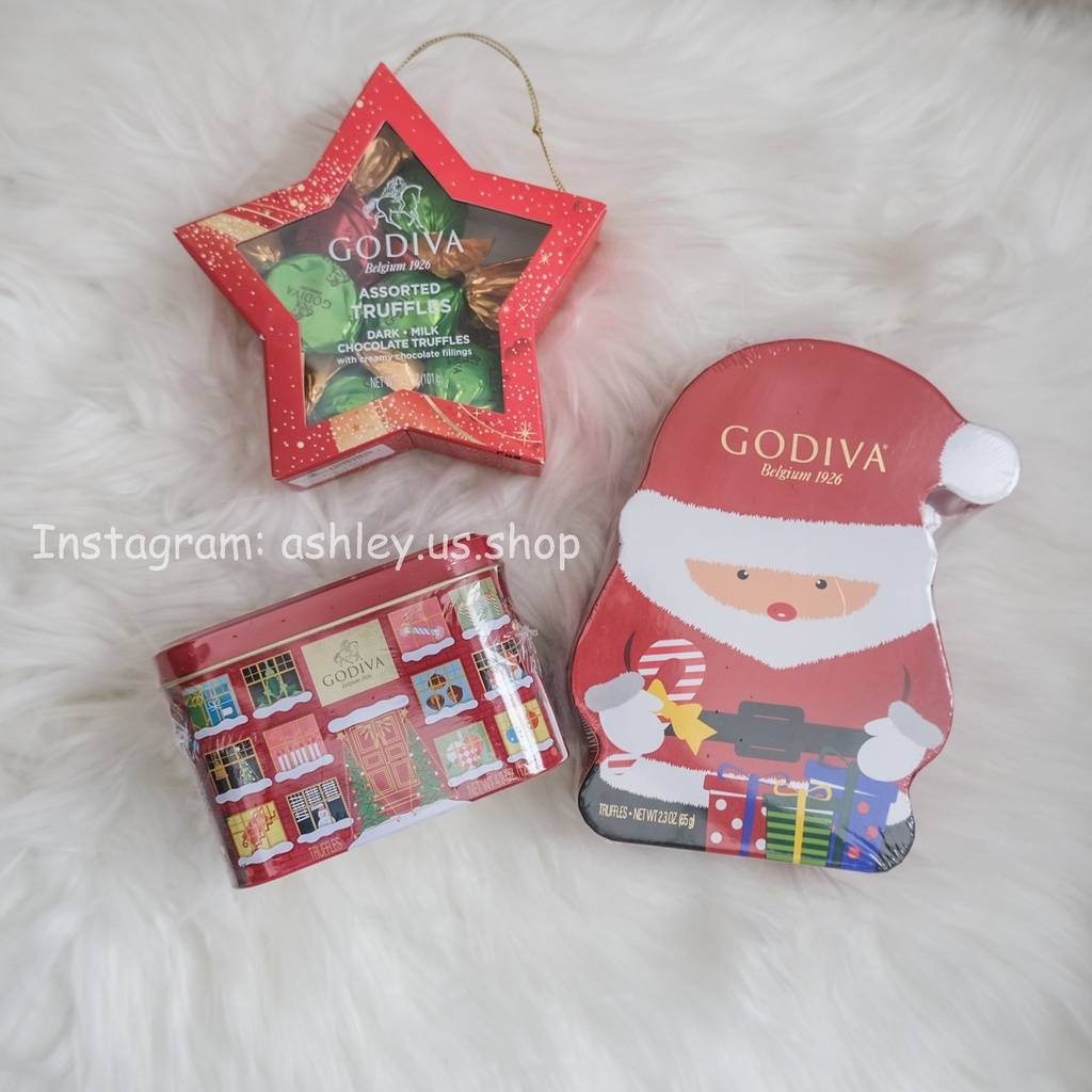 Ashley歐美代購🇺🇸 ||現貨||Godiva 巧克力 聖誕禮盒 2021 多款可選