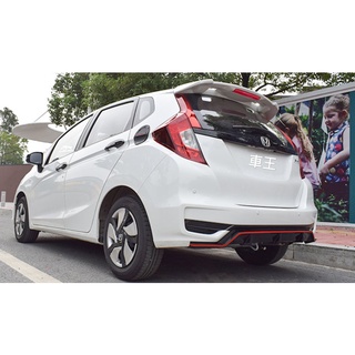 【車王汽車精品百貨】本田 HONDA FIT 3代 3.5代 RS 帶燈 煞車燈 尾翼 壓尾翼 改裝尾翼 定風翼 導流板
