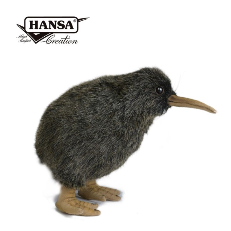 hansa 奇異鳥 絕版 動物 仿真 玩偶 布偶  石尚 kiwi