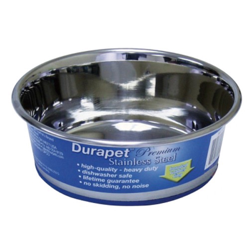 Ourpet's Durapet 防滑不銹鋼深碗/深盤碗-中號【DU-04106】『WANG』