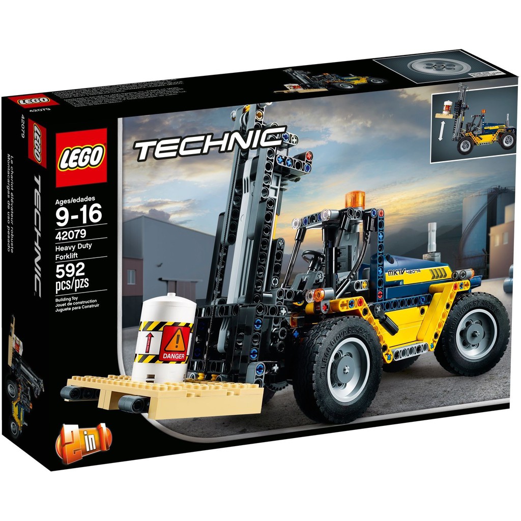 【積木樂園】 樂高 LEGO 42079 Technic系列 重型堆高機