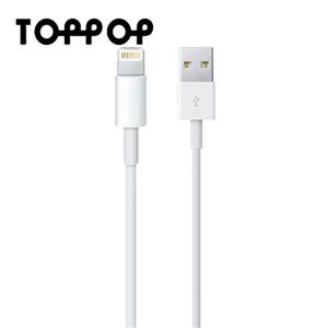 TOPPOP APPLE iPhone 原廠授權電源傳輸線 白 100cm