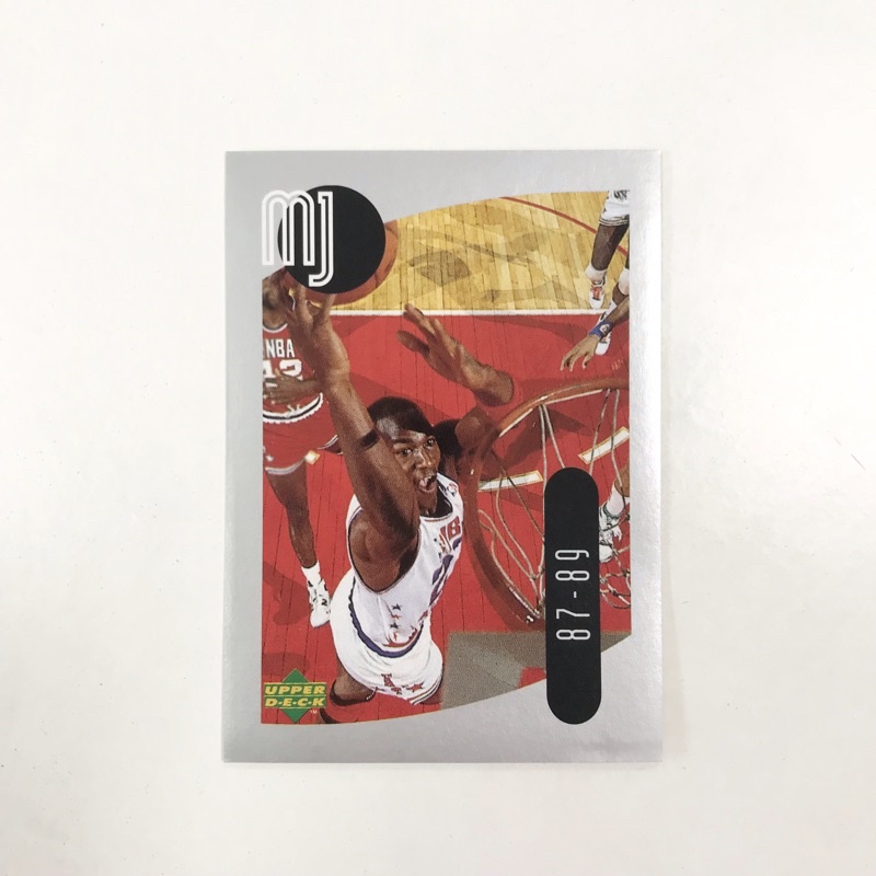 1998 UPPER DECK UD MICHAEL JORDAN #22 喬丹 貼紙卡 收藏卡 球員卡 籃球卡