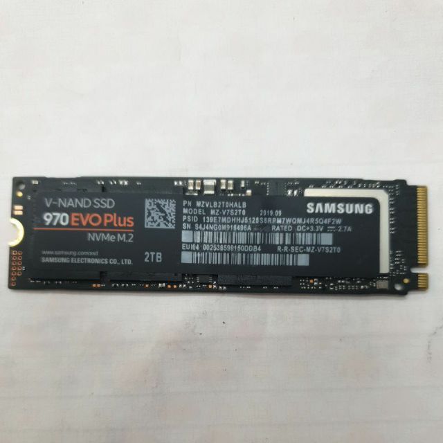 SAMSUNG EVO 970 Plus 1TB 2TB 二手