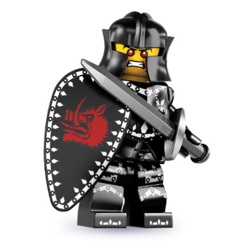 【台中翔智積木】LEGO 樂高  8831 第七代 人偶包 14號 邪惡騎士 Evil Knight