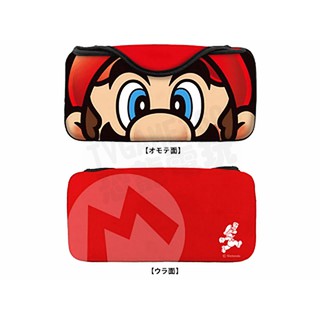 任天堂 SWITCH NS KEYS FACTORY 瑪利歐 快速收納包 主機包 軟布包 收納包 攜帶包 臉部MARIO