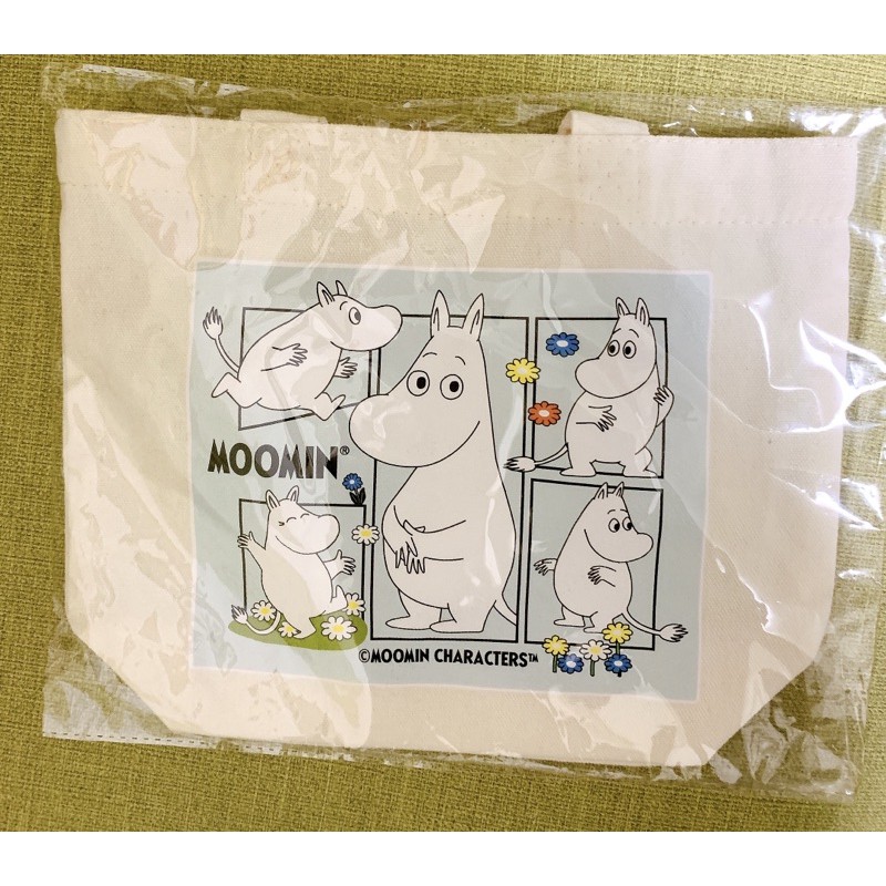 限量 7-11 Moomin 嚕嚕米 帆布包 手提袋 便當袋 小包