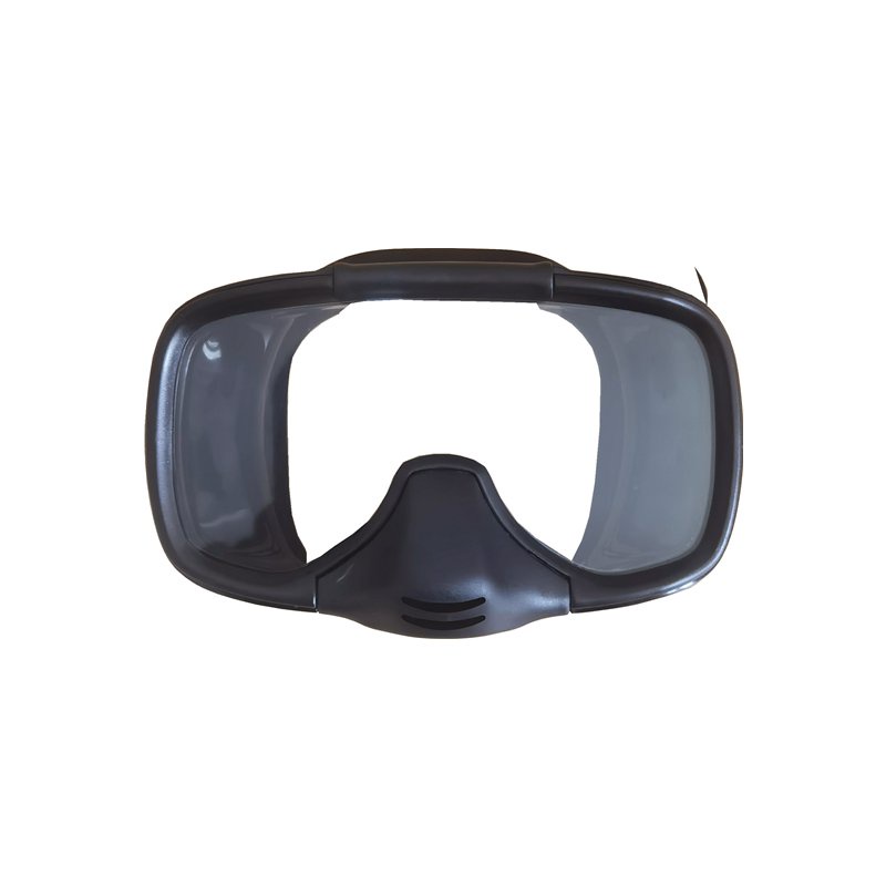 優選好物 潛水用品自由水肺面罩潛水鏡鋼化玻璃遊泳潛水浮潛透明硅膠面罩 S1yg