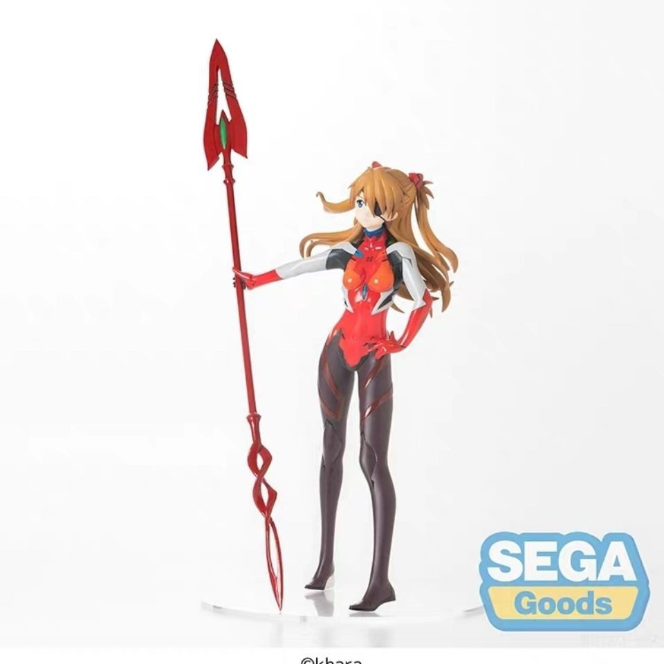 台灣現貨 Sega Lpm Eva 新世紀福音戰士明日香卡西烏斯之槍手辦日版 蝦皮購物