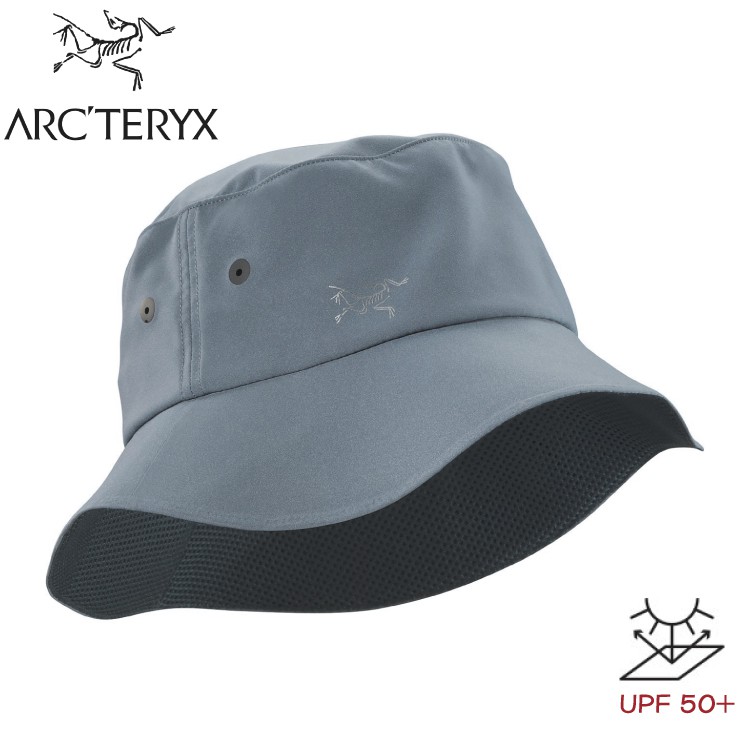 ARC'TERYX 始祖鳥 Sinsolo hat 抗UV遮陽帽《海神灰/迷惑藍》/23192/漁夫帽/防曬帽