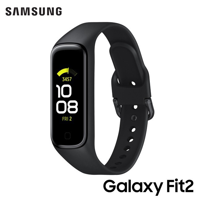 三星 Galaxy Fit2 Samsung  智慧手環 星幻黑 Samsung 帶來一次充電用兩週的 Fit 2 手環