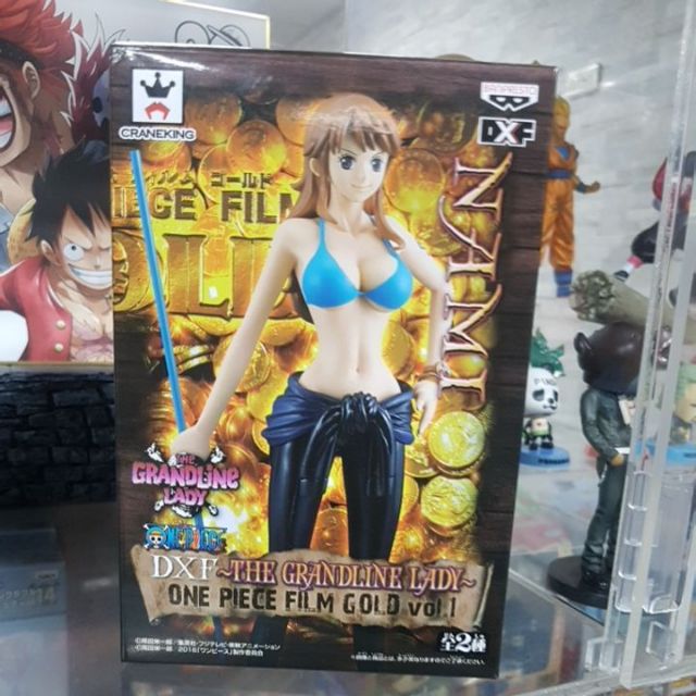 日版金證* 已拆 海賊王 航海王 景品 DXF GOLD篇 娜美