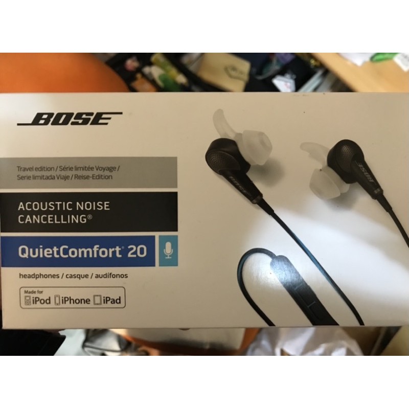 Bose QuietComfort 20 主動式消噪耳機