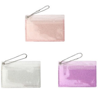 10MK SENG 透明女士PVC果凍袋迷你錢錢包卡夾透明錢包