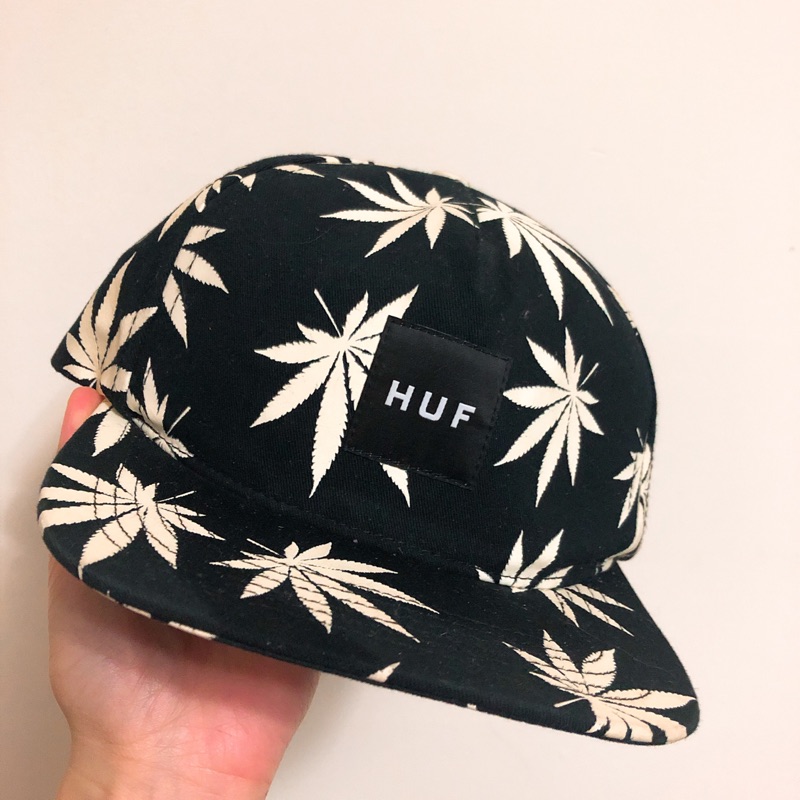 [二手正品］HUF大麻葉夜光棒球帽