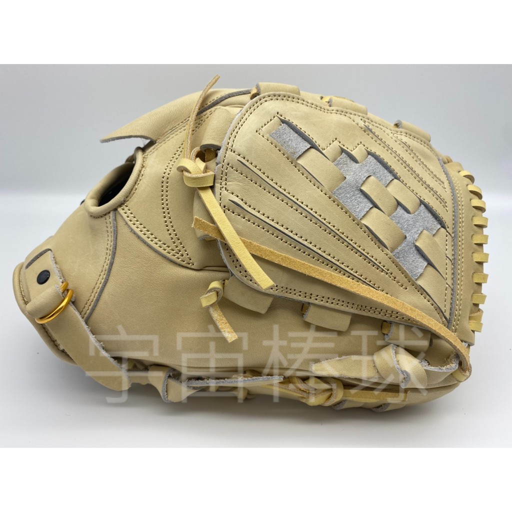 ※宇宙棒球※ HI-GOLD 特殊訂製版 12吋投手用 棒壘球手套 奶油色