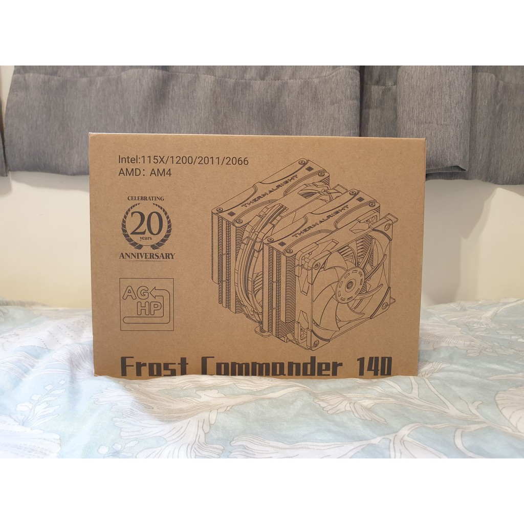 [支援INTEL13代]利民FC140 冰封统领 次旗艦雙塔散熱器 Frost Commander 140 黑化版純白版