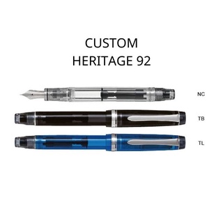 日本 PILOT 百樂 CUSTOM HERITAGE 92 系列 14K 活塞上墨 鋼筆