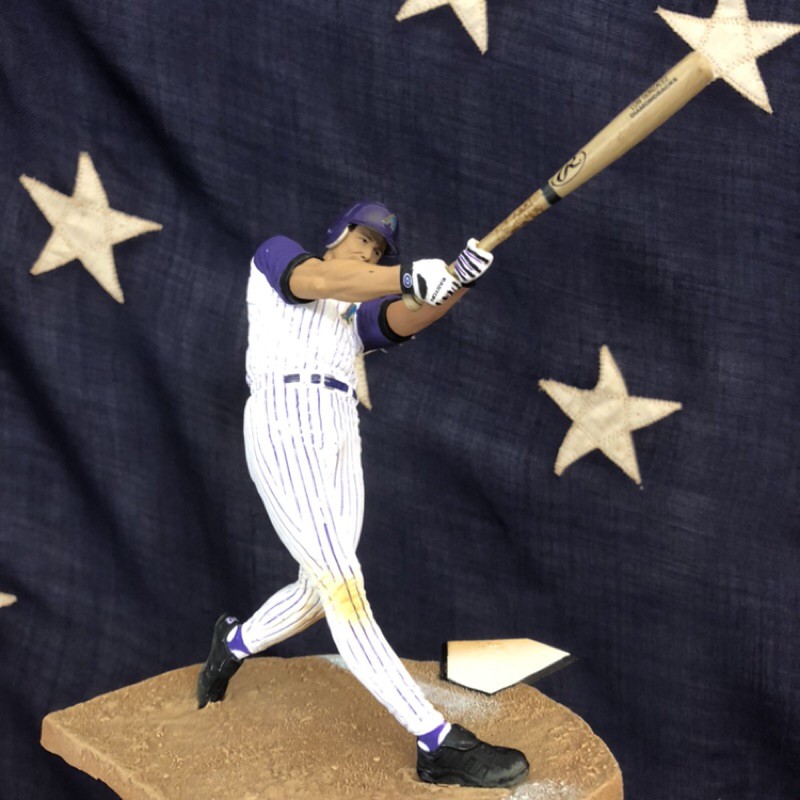 麥法蘭 Mcfarlane MLB系列 美國職棒 亞利桑那響尾蛇 Luis Gonzalez 美系經典模型老玩具