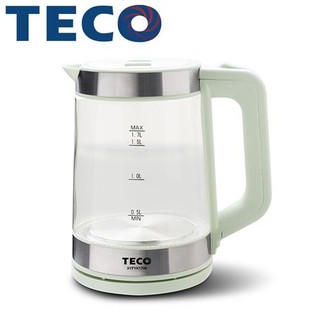 TECO 東元1.7L大容量玻璃快煮壺 XYFYK1706